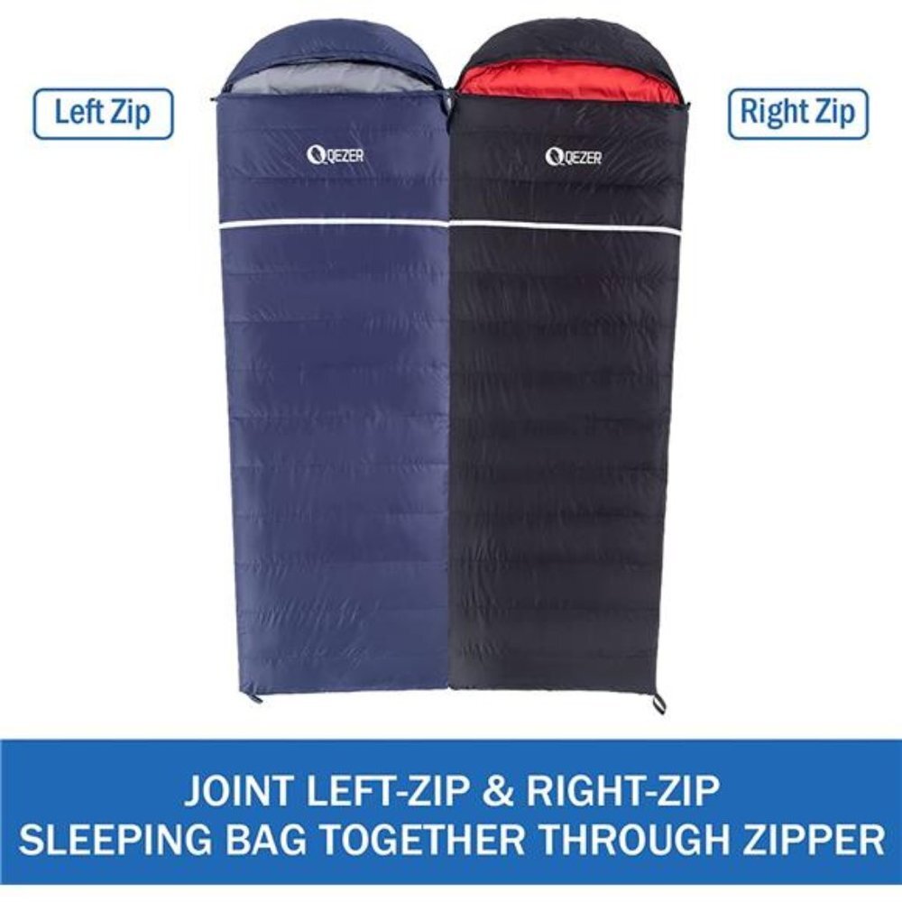 Down Sleeping Bag for Adults Sleeping Bag Cold Weather Ultralight Sleeping Bag - Picture 5 of 7